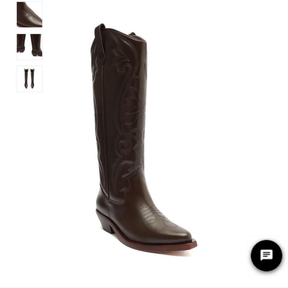 Schutz Zachy Up Leather Boot